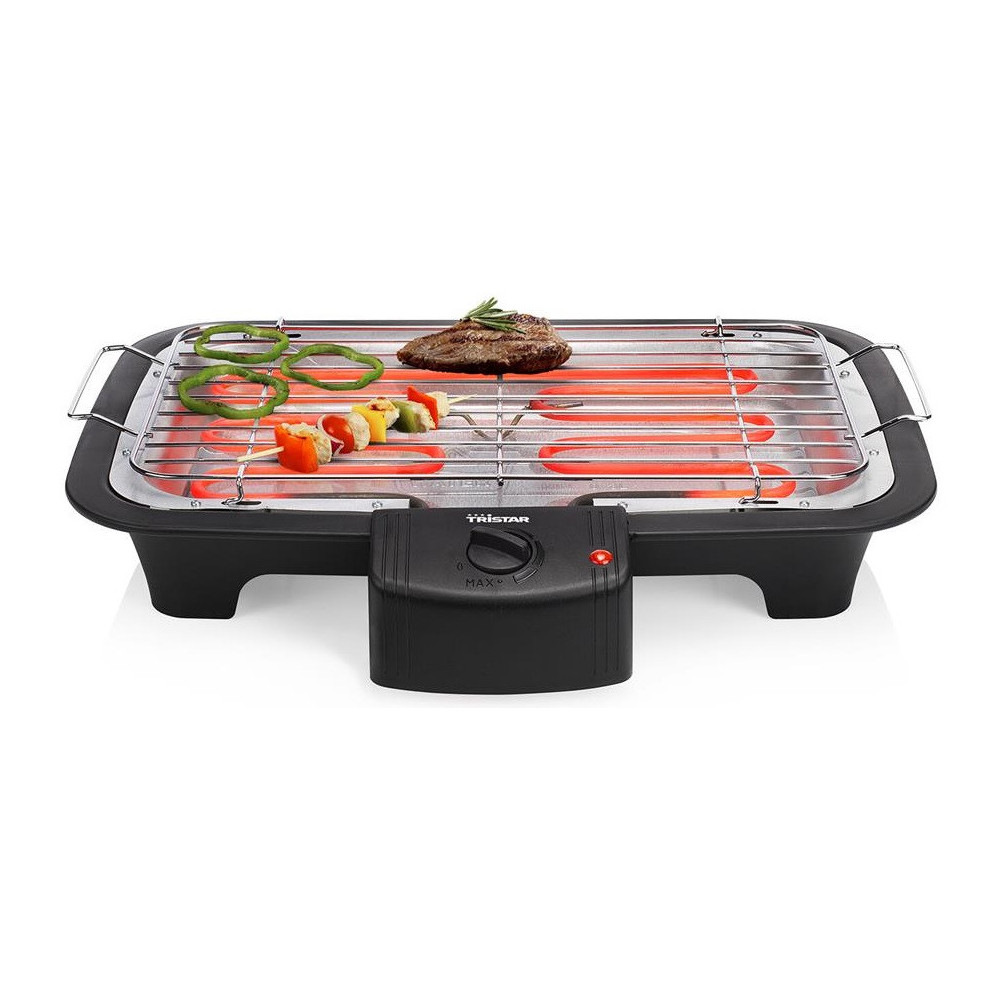 Barbecue Électrique TRISTAR / 2000W / Noir