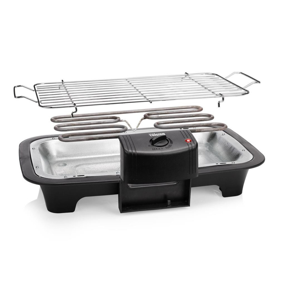 Barbecue Électrique TRISTAR / 2000W / Noir