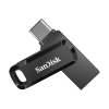 Clé USB SanDisk Double Connectique USB-C Ultra Dual Drive Go / 256 Go / Noir