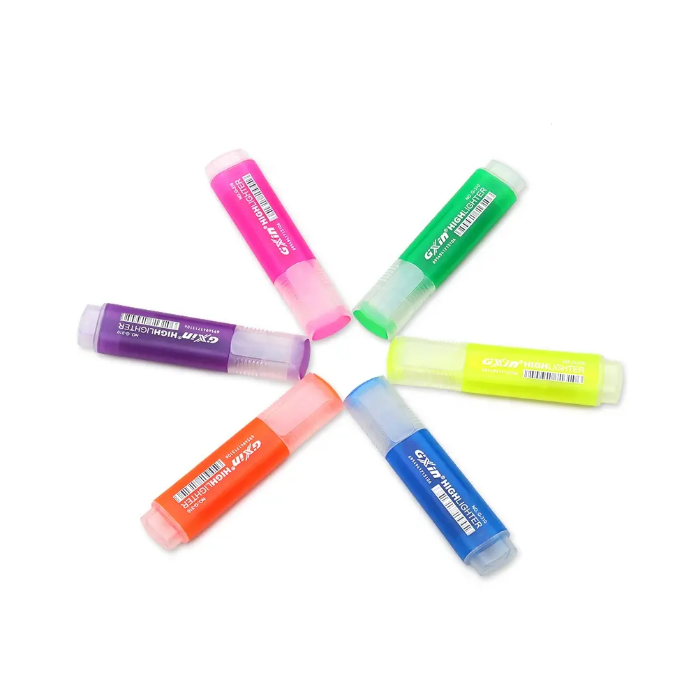 surligneur lumineux de couleur LOGO personnalisé GXIN G-310 / BLEU