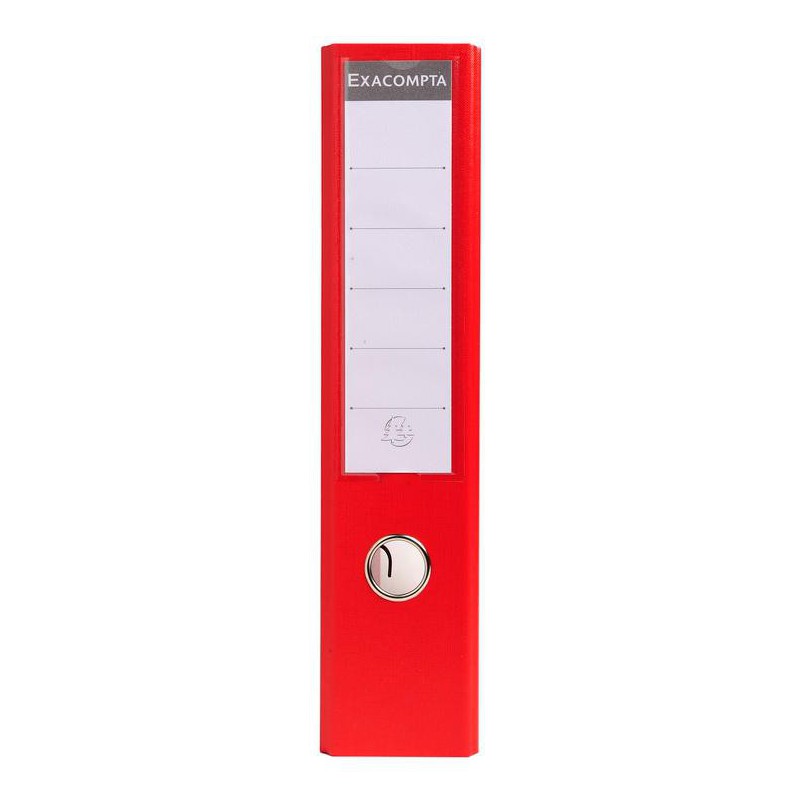 Classeur à levier PVC A4 dos de 70mm / Rouge