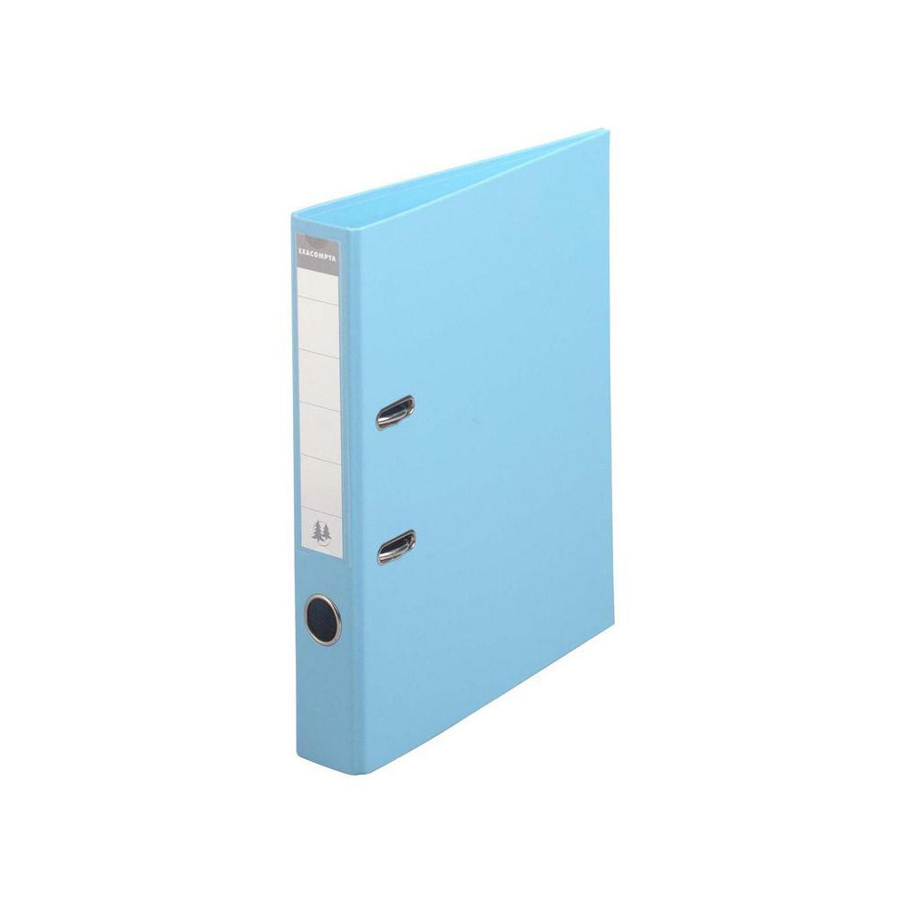 Classeur à levier PVC A4 dos de 50mm / Bleu clair