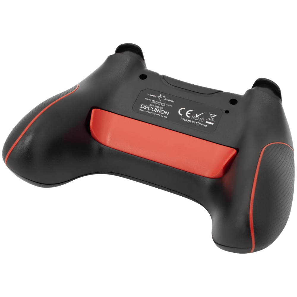 Manette de jeux  White Shark DÉCURION 3 En 1 / PS3 / Windows / Android BOX et TV