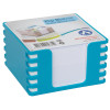 CUBE PLASTIQUE ARK 555 / 9 x 9 x 5 CM AVEC PAPIER / BLEU