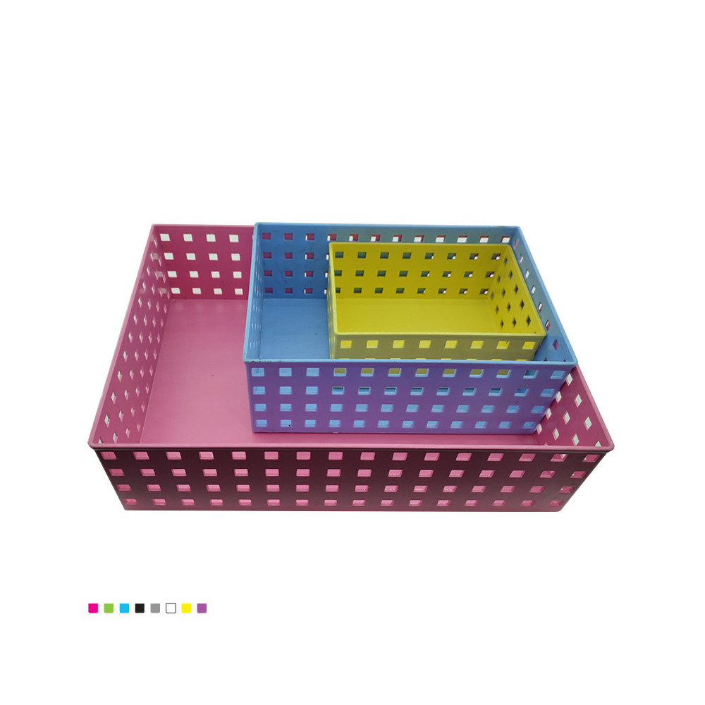 SET DE 3 BOITES ORGANISATEURS DECOPRATIFS ARK 1795-3