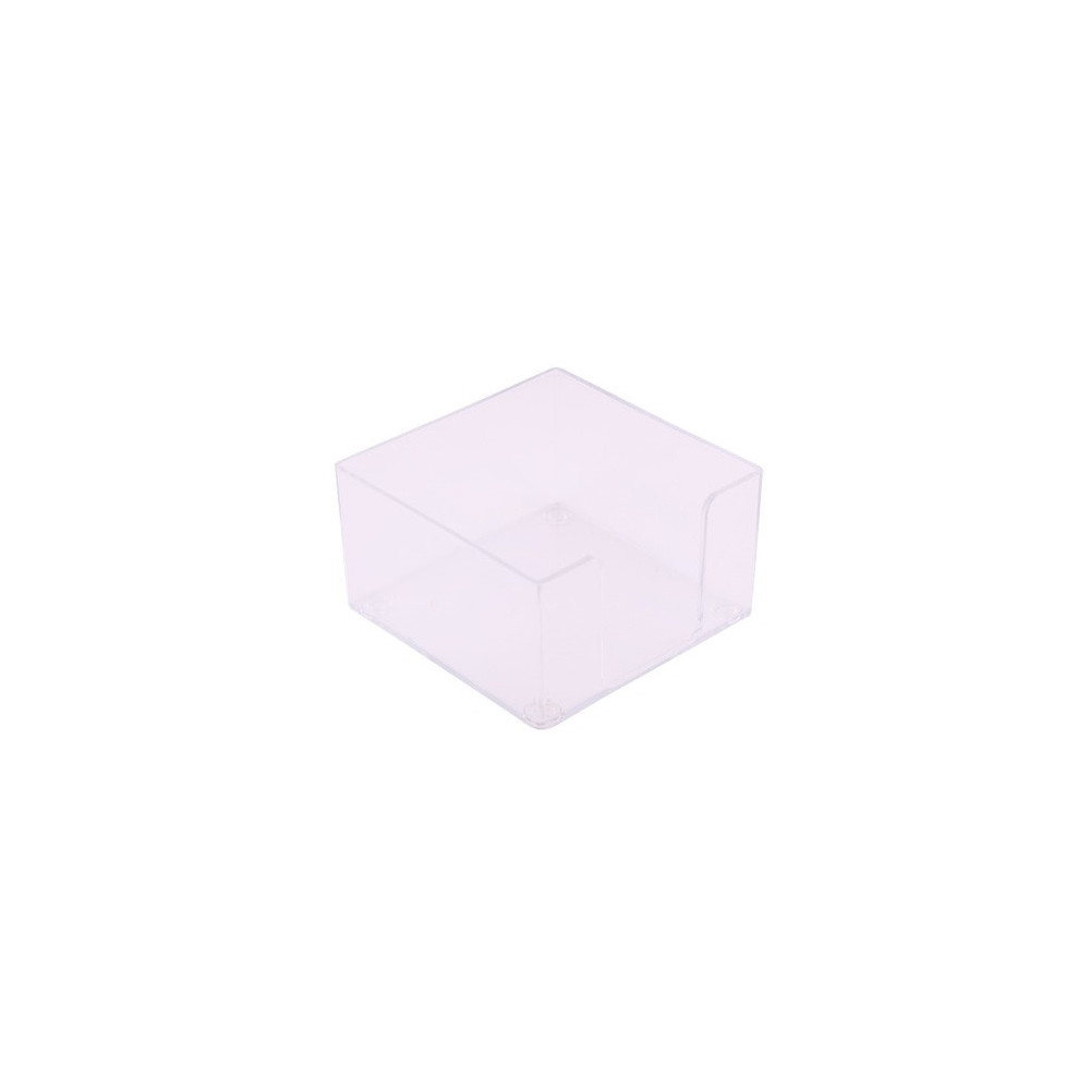 CUBE PLASTIQUE TRANSPARENT ARK 567 / 9X9X5 CM / TRANSPARANT