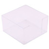 CUBE PLASTIQUE TRANSPARENT ARK 567 / 9X9X5 CM / TRANSPARANT