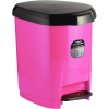 CORBEILLE A PAPIER ARK 1580 AVEC PEDAL / 20 LITRES / ROSE