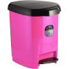CORBEILLE A PAPIER ARK 1380 AVEC PEDAL / 9 LITRES / ROSE