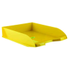 Corbeille à courrier en plastique 450 / Jaune