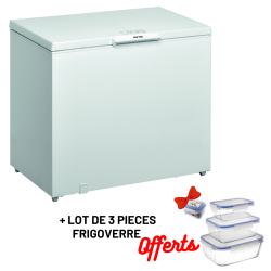 Petit frigo congélateur - 166/46L A+ Blanc