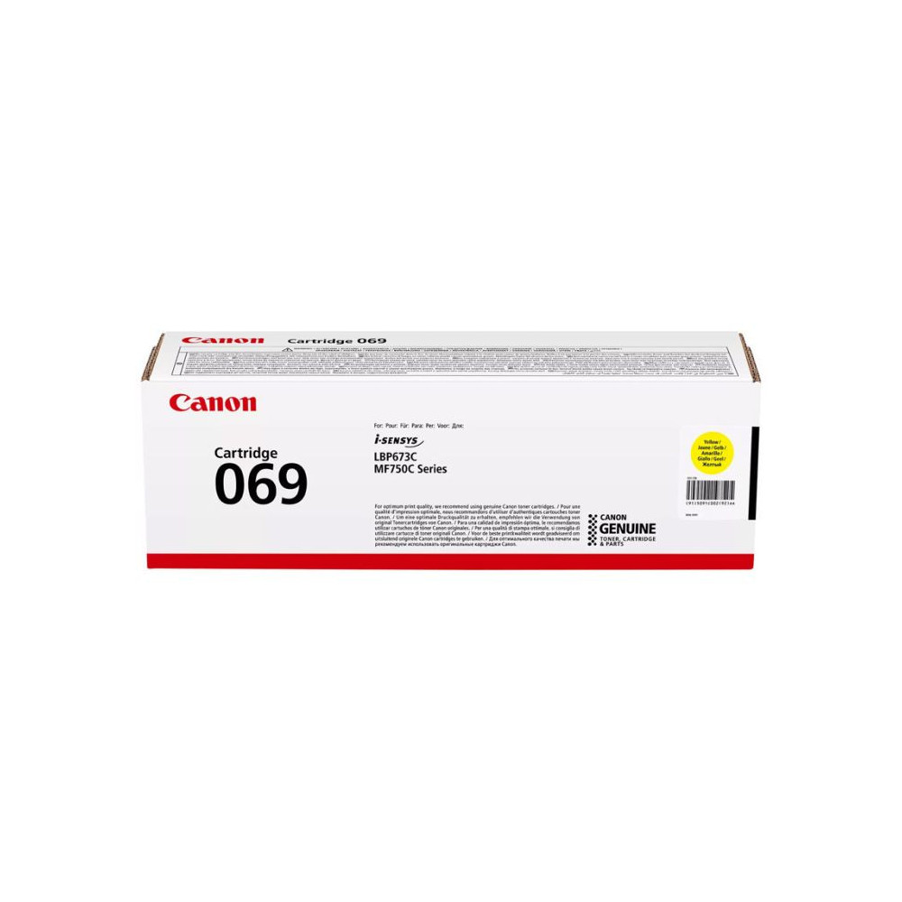 Toner Original CANON CRG 069Y / Yellow