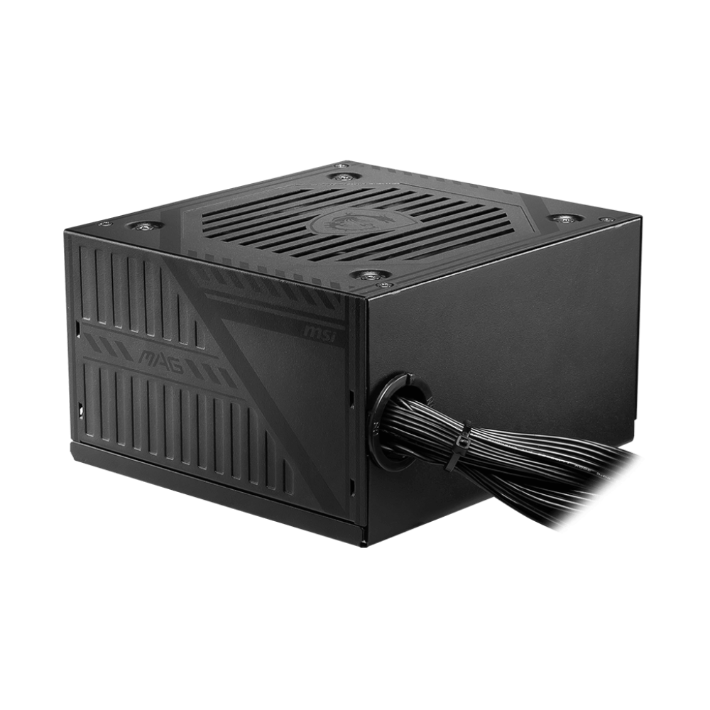 Boîte d'alimentation MSI MAG A600DN / 600 Watts / ATX / 80 PLUS Standard / Noir