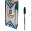 BOITE DE 30 STYLOS À BILLE CELLO TRI MATE / VERT