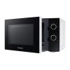 Micro-onde Samsung 20L / 700 W / Solo MWO avec porte en verre plein / Blanc