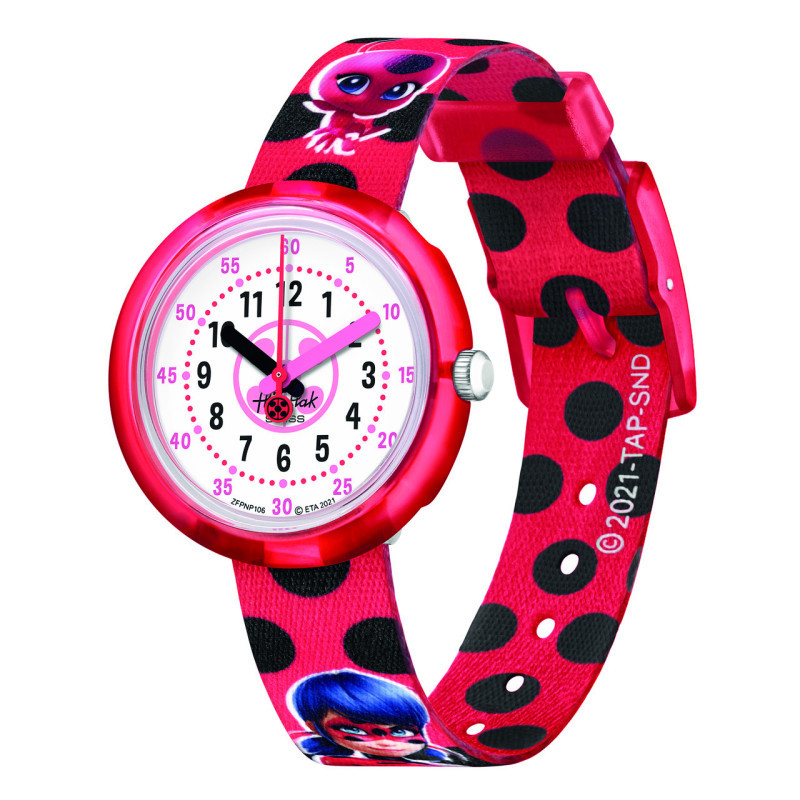 Montre pour enfants FlikFlak MIRACULOUS LADYBUG FPNP106