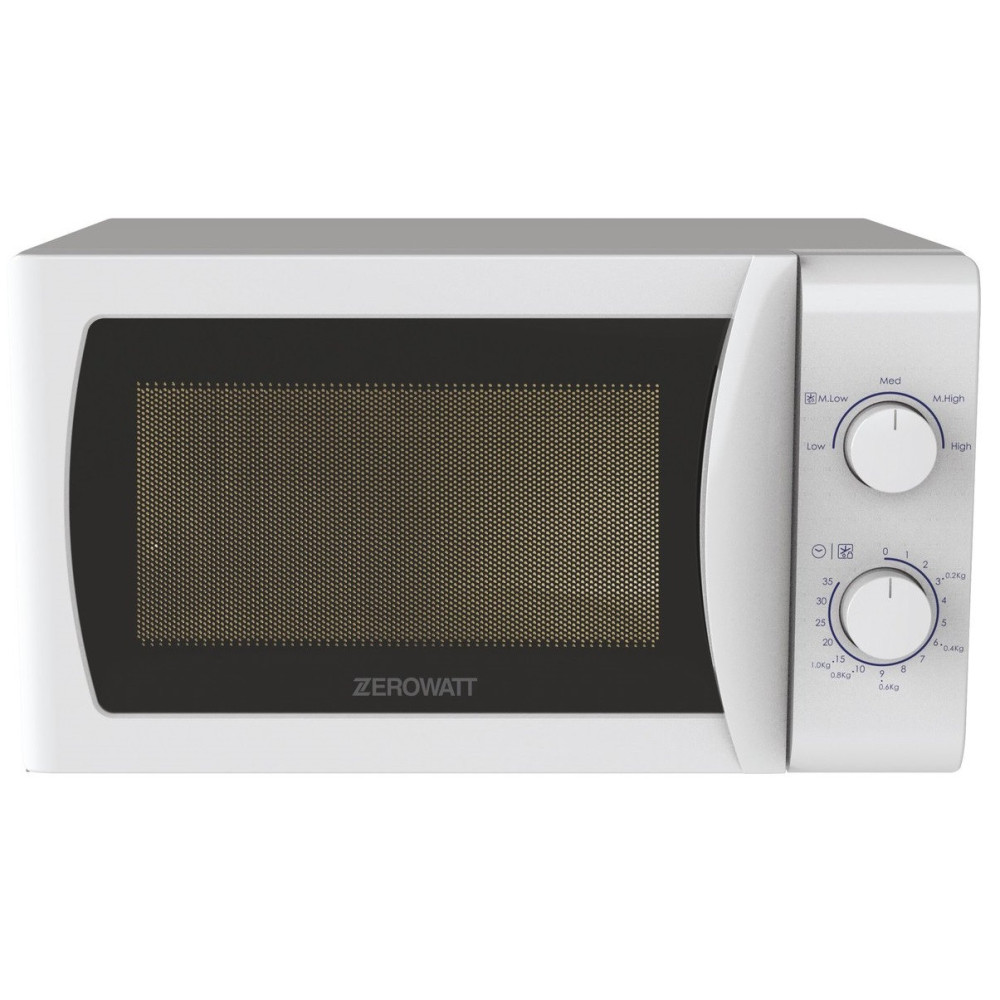 Micro-Ondes Zerowatt ZMW20SMW-07 / 20 L / 700 W / Blanc