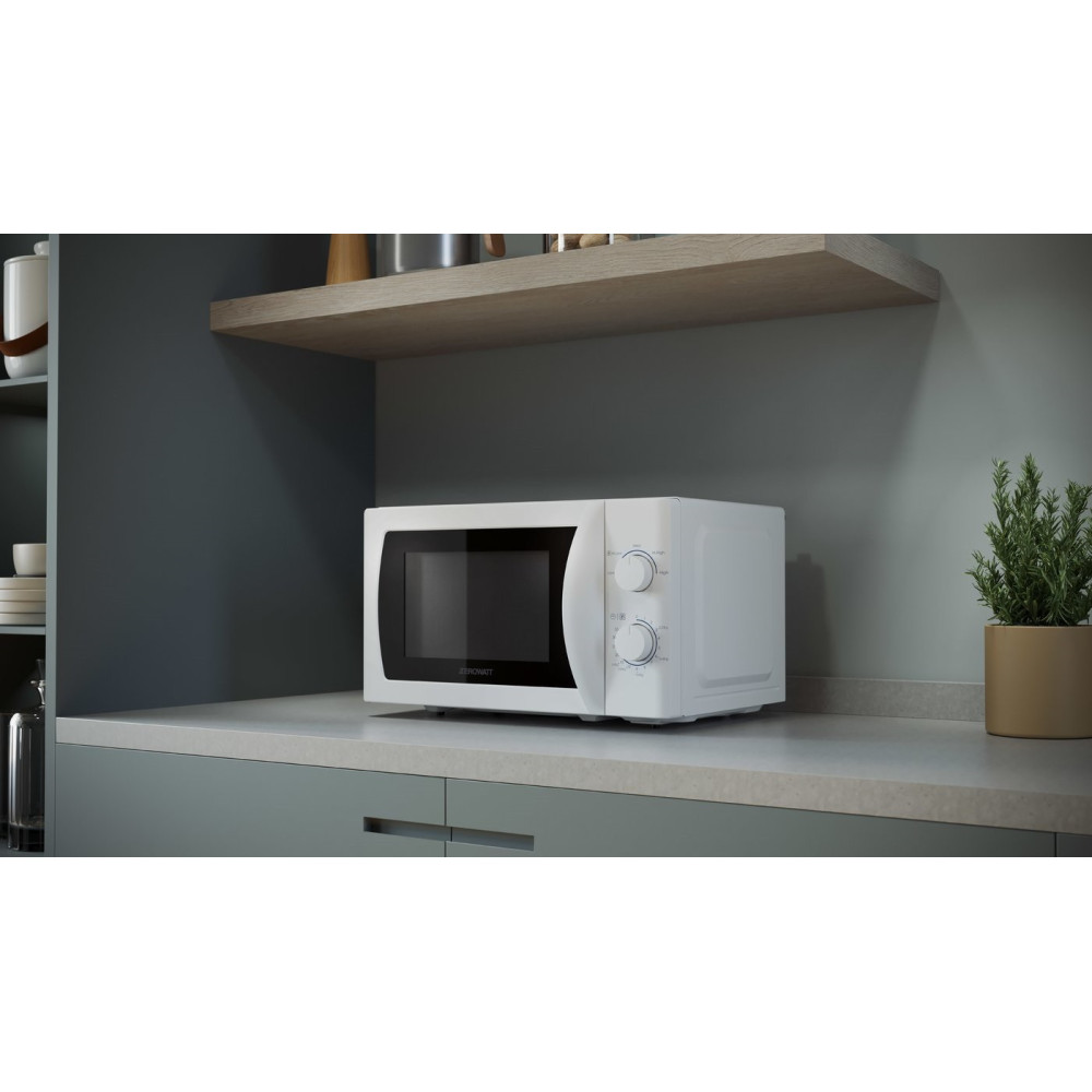 Micro-Ondes Zerowatt ZMW20SMW-07 / 20 L / 700 W / Blanc