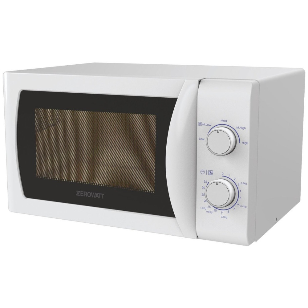 Micro-Ondes Zerowatt ZMW20SMW-07 / 20 L / 700 W / Blanc