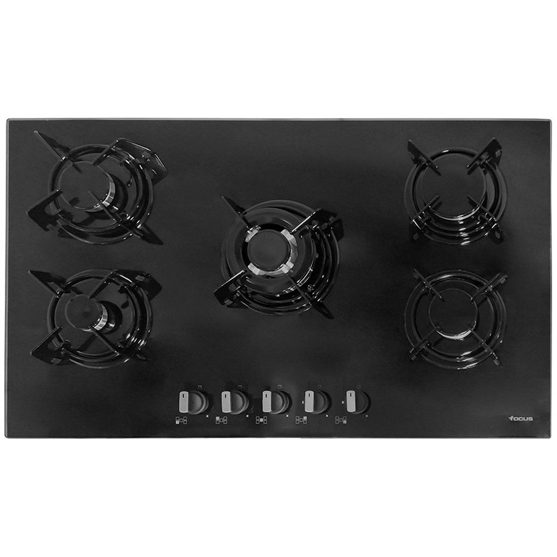 Plaque de cuisson FOCUS 5 Feux 90 Cm / Avec thermocouple