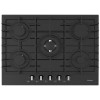Plaque De Cuisson Focus 5 Feux 70Cm / Noir Avec thermocouple