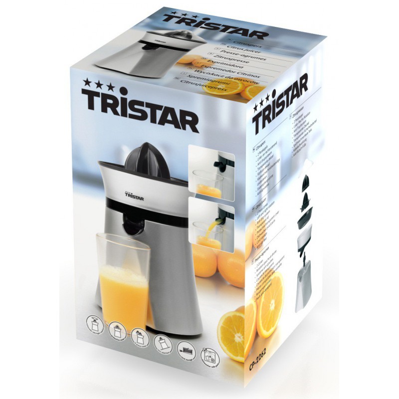 Presse-agrumes électrique TRISTAR CP-2262 - Rotation double sens - Système  anti-gouttes - Inox - Cdiscount Electroménager