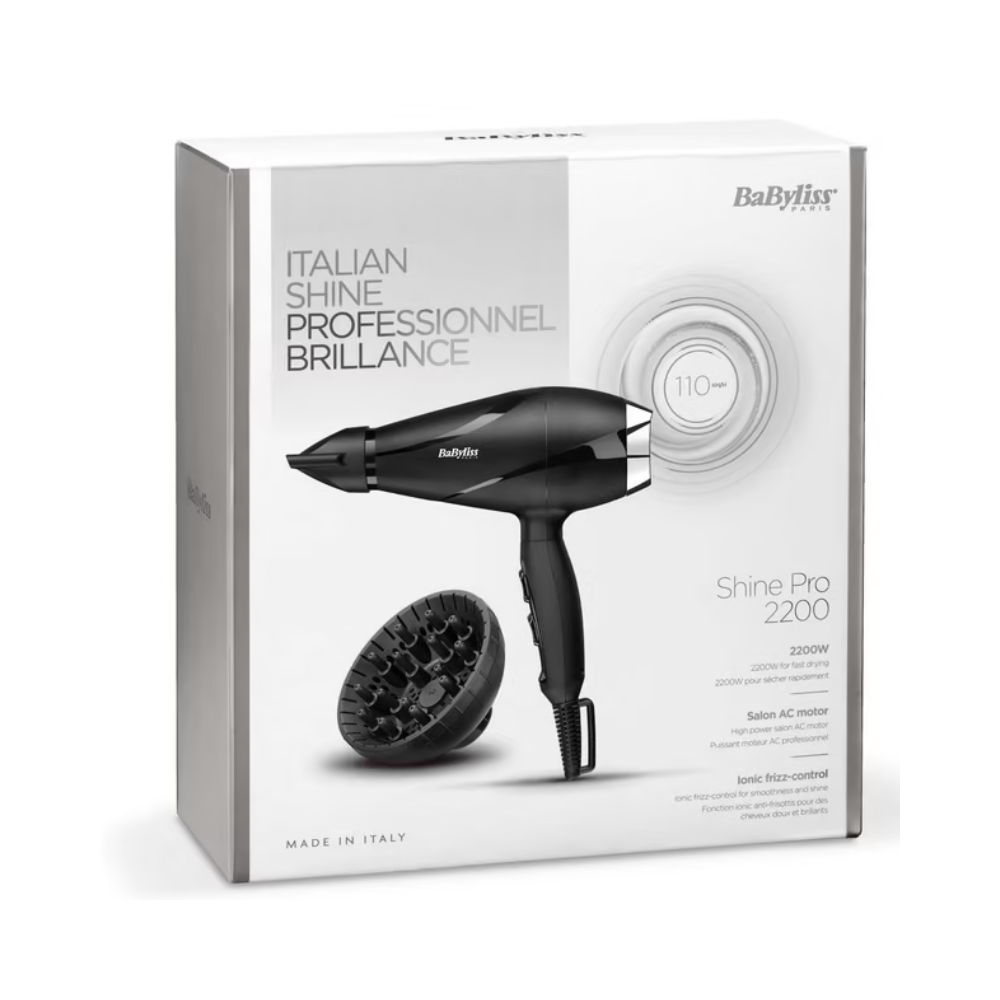 SÈCHE CHEVEUX BABYLISS 6713DE / 2200W / NOIR