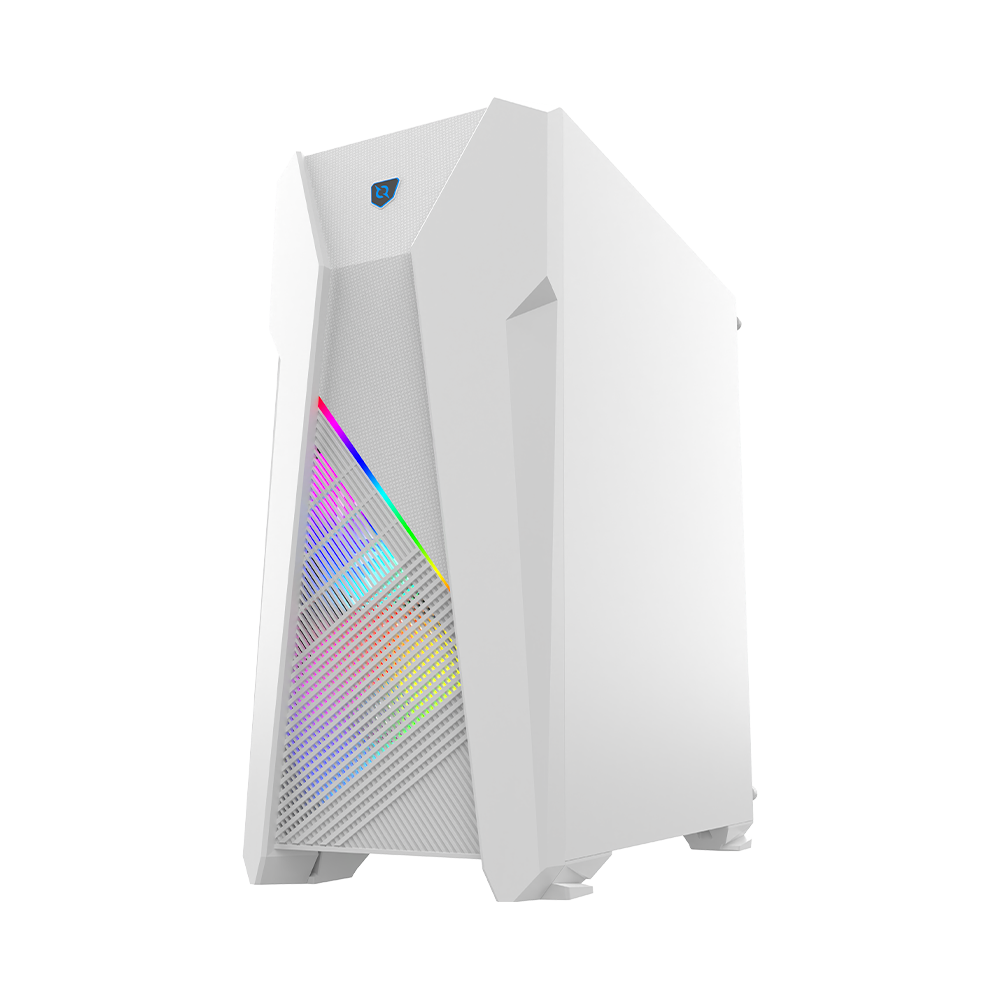 Boîtier Gamer Midi Tour AQIRYS-CANOPUS ARGB / Blanc
