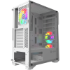 Boîtier Gamer Midi Tour AQIRYS-CANOPUS ARGB / Blanc