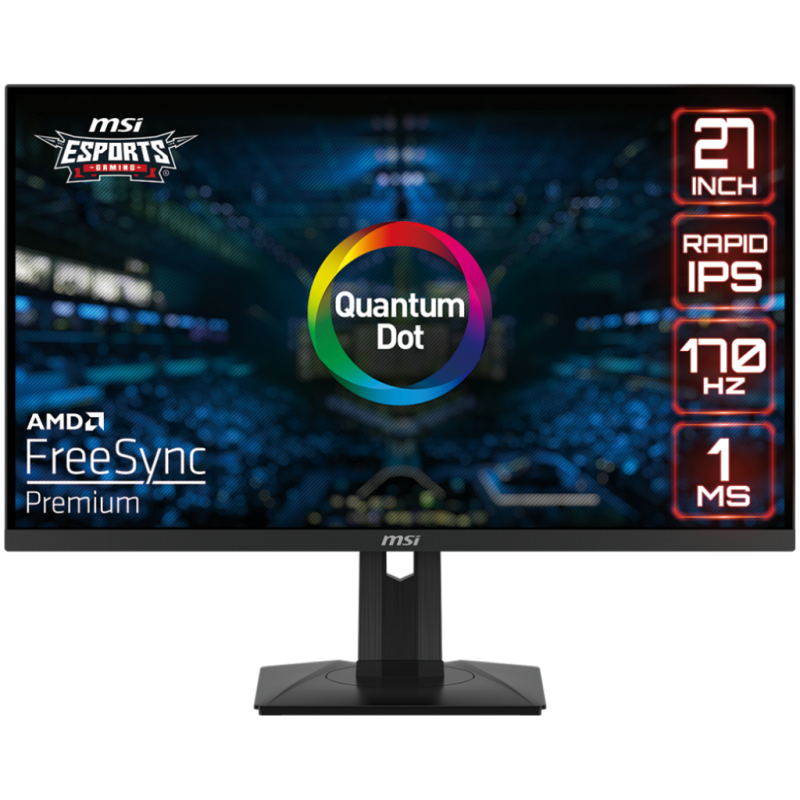Écran Gaming MSI G274QPF-QD 27" IPS WQHD / 170 Hz