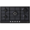 Plaque De Cuisson à Gaz Focus / 5 Feux / Noir / 86Cm