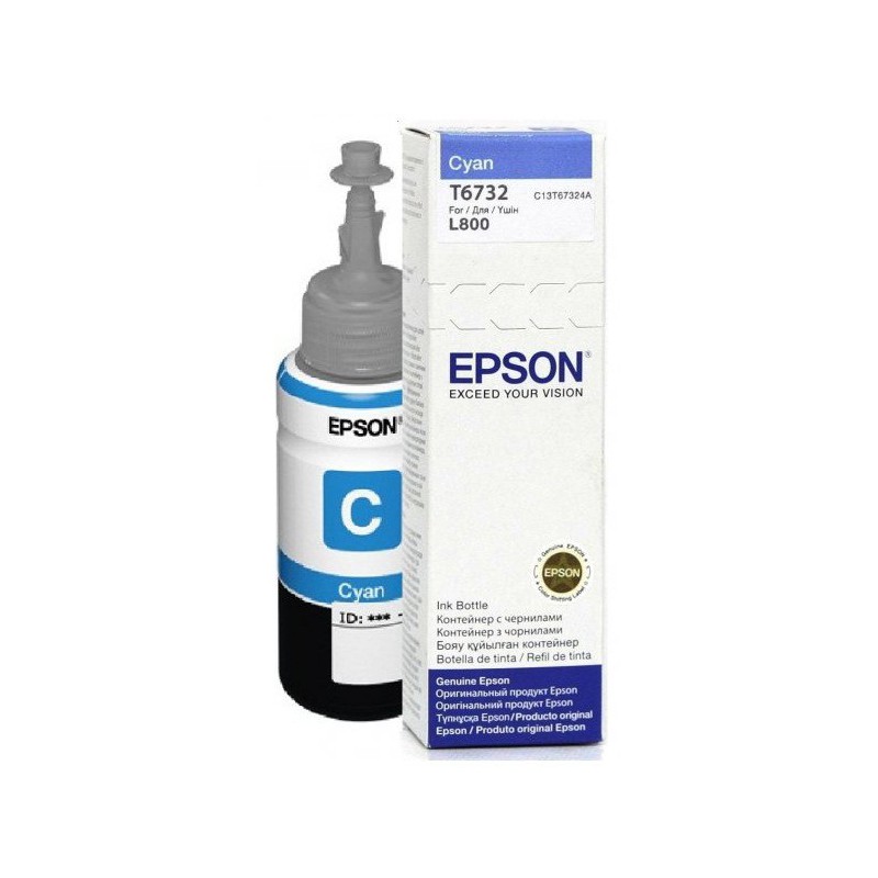 Bouteille d'encre Epson T6731 Noir 70ml