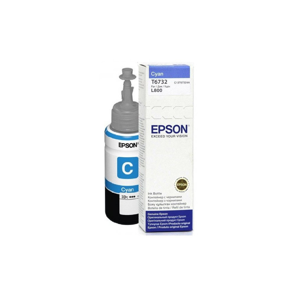 Bouteille d'encre Epson T6731 Noir 70ml