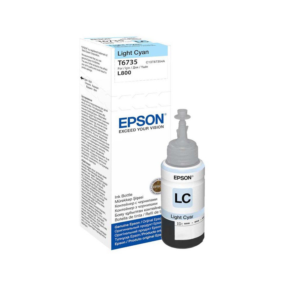 Bouteille d'encre Epson T6732 Cyan 70ml