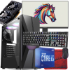 Setup Gamer Special Pc de Bureau Gaming / i5-10400F / GTX 1050 Ti Twin X2 4G / 16 Go Avec Écran REDRAGON 22" VA Full HD 75 Hz