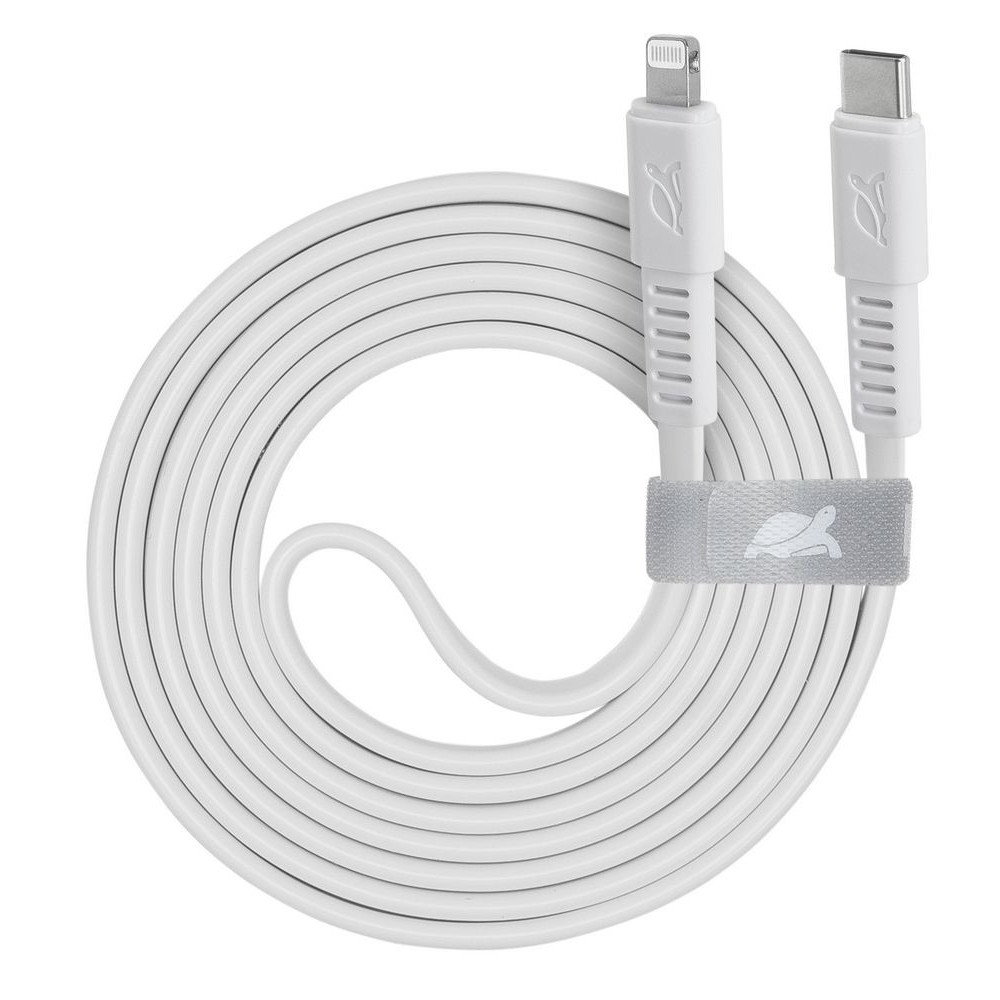Câble RivaCase PS6007 WT12 Type-C Vers Lightning / Blanc
