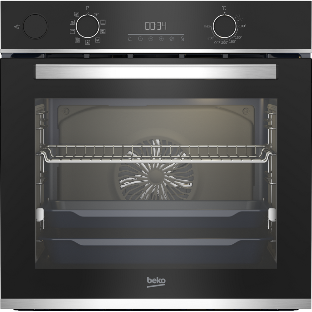 Four encastrable Electrique Beko BBIS13300XMSE / 60cm / 72 L / Noir