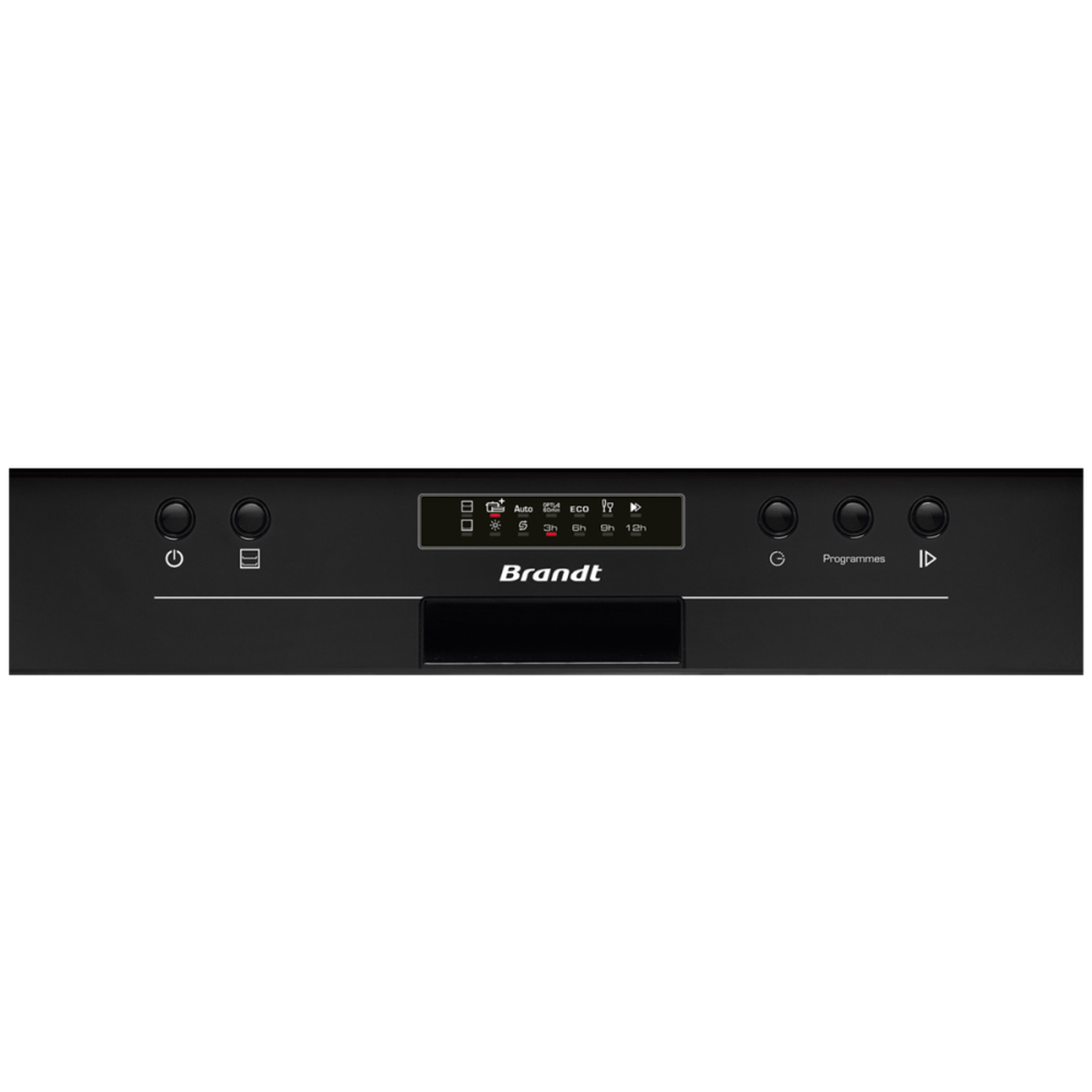 Lave Vaisselle Encastrable BRANDT BDB424LB / 14 Couverts / Noir + Livraison Gratuite + Blender 2en1 400W Offert