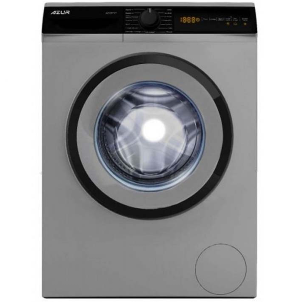 Lave Linge Frontale Azur AZ1210T2T / 10 KG / 1200 trs / Silver + Livraison + Installation et Mise en Marche Gratuites