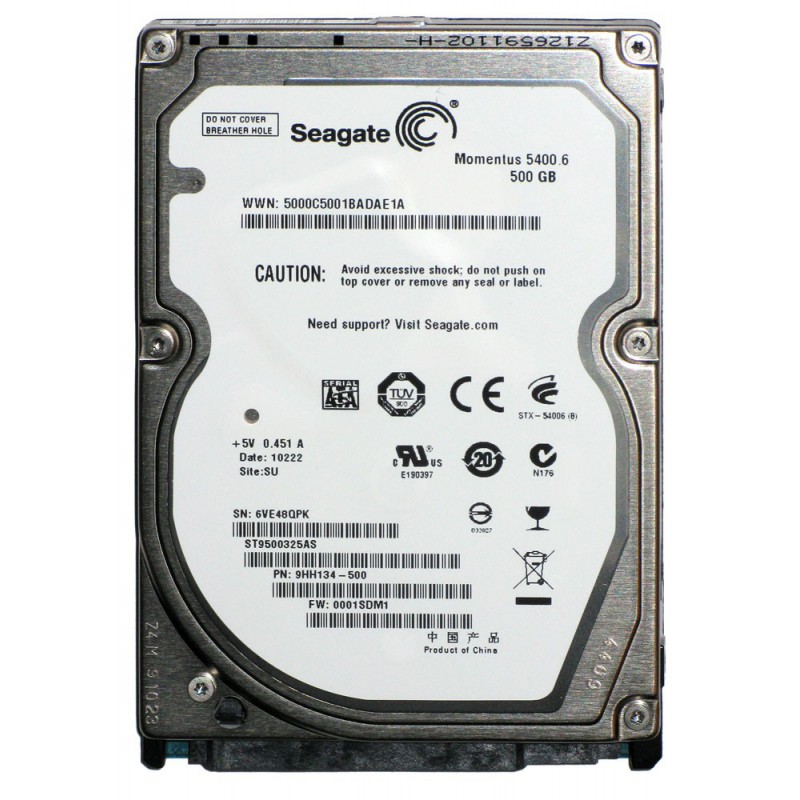 Disque Dur Interne Seagate 500Go 3.5 Pour PC De Bureau - SpaceNet