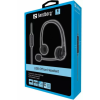 CASQUE AVEC MICRO SANDBERG / NOIR