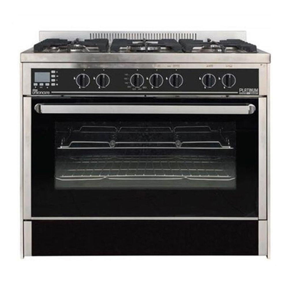 Cuisinière Unionaire Platinum Plus / 5 Feux / Noir