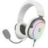 Casque Micro GAMER AQIRYS ALTAIR / Filaire / Blanc