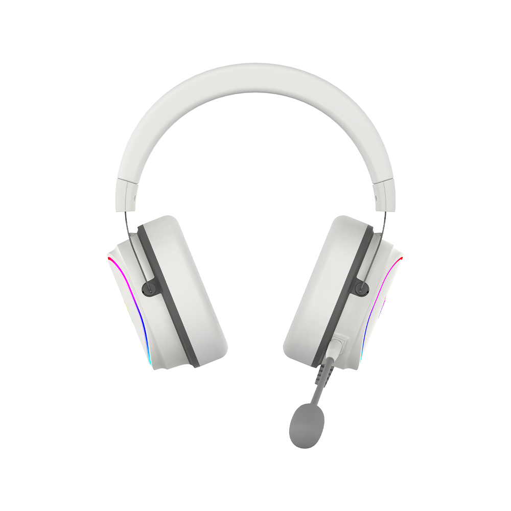 Casque Micro GAMER AQIRYS ALTAIR / Filaire / Blanc