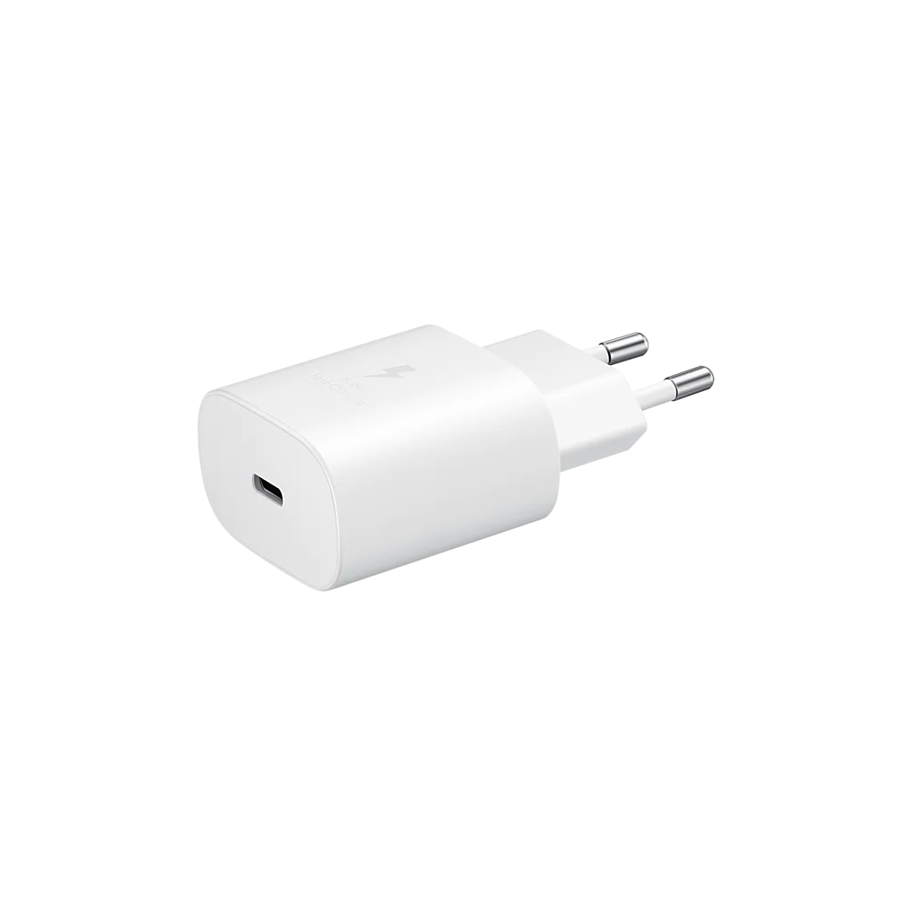 Adaptateur Samsung Charge Rapide USB-C / 25W / Blanc