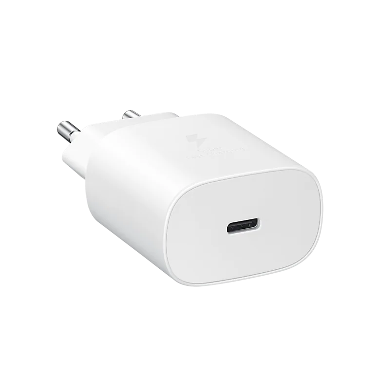 Adaptateur Samsung Charge Rapide USB-C / 25W / Blanc