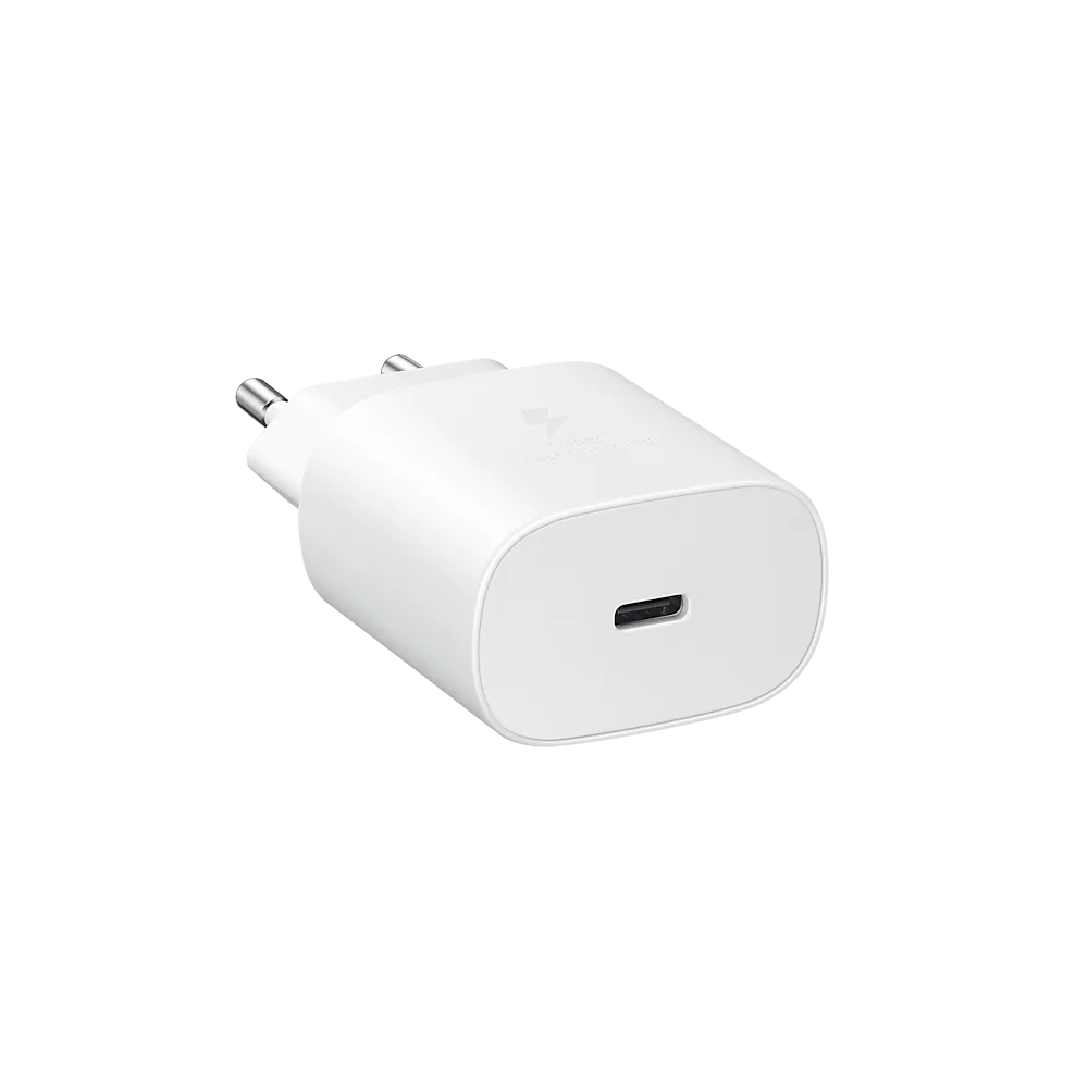 Adaptateur Samsung Charge Rapide USB-C / 25W / Blanc