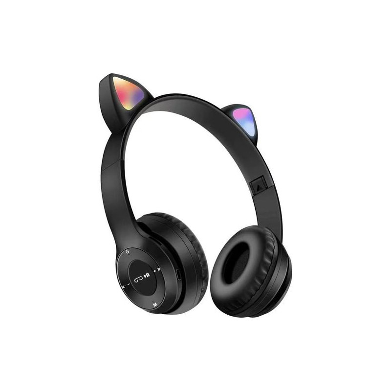 Casque-Micro Bluetooth P47 / Noir