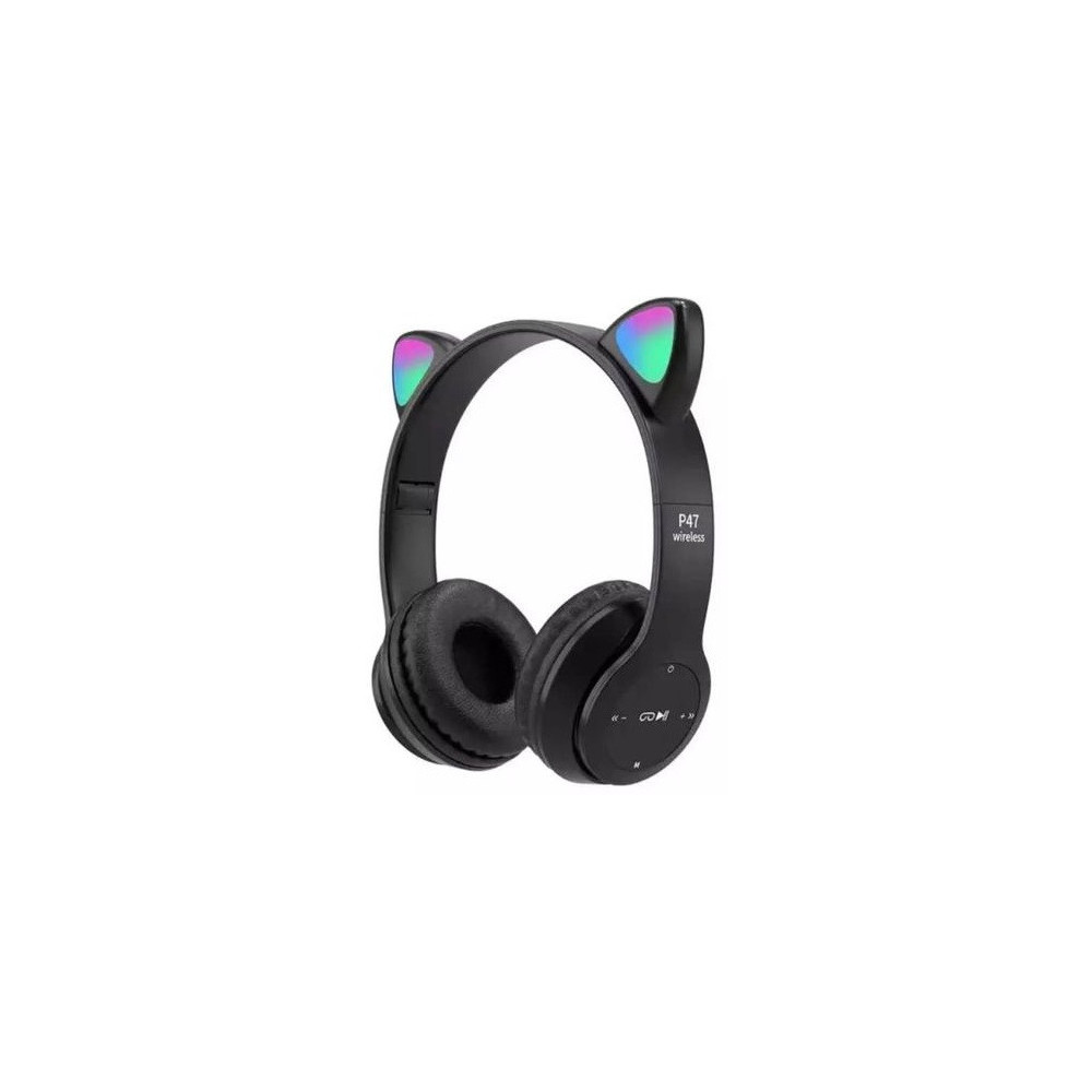 Casque-Micro Bluetooth P47 / Noir