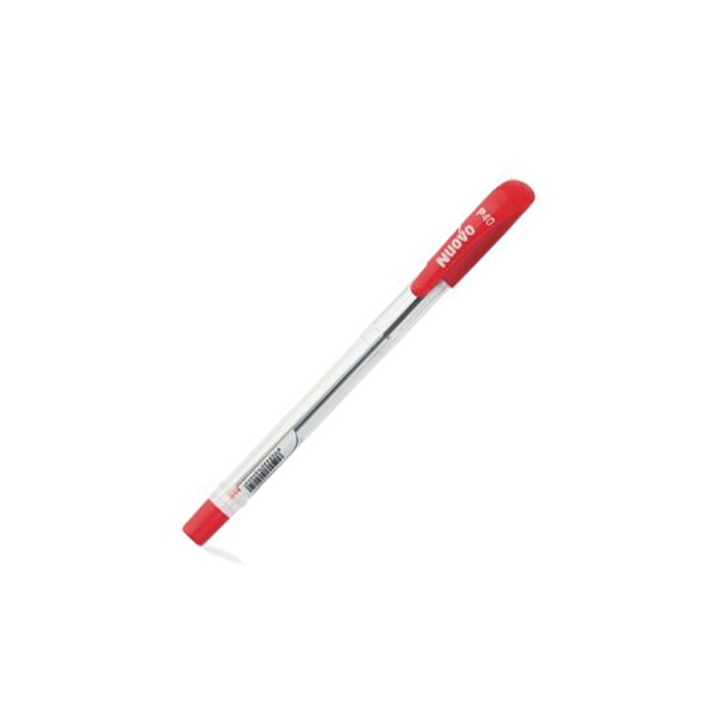 stylo Nuovo corps-Transparent / 0.7mm / Rouge